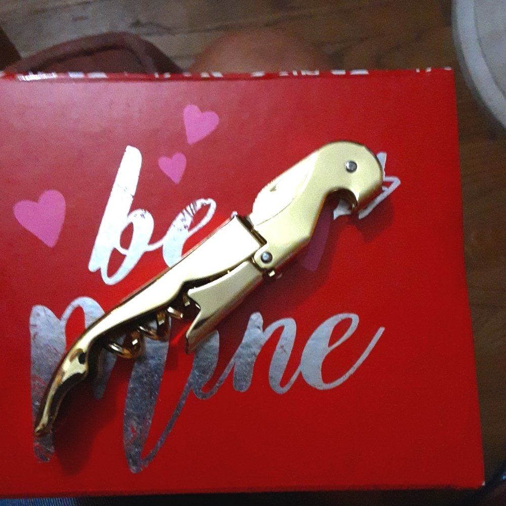 Cork screw bottle opener 👌 plastic cutter